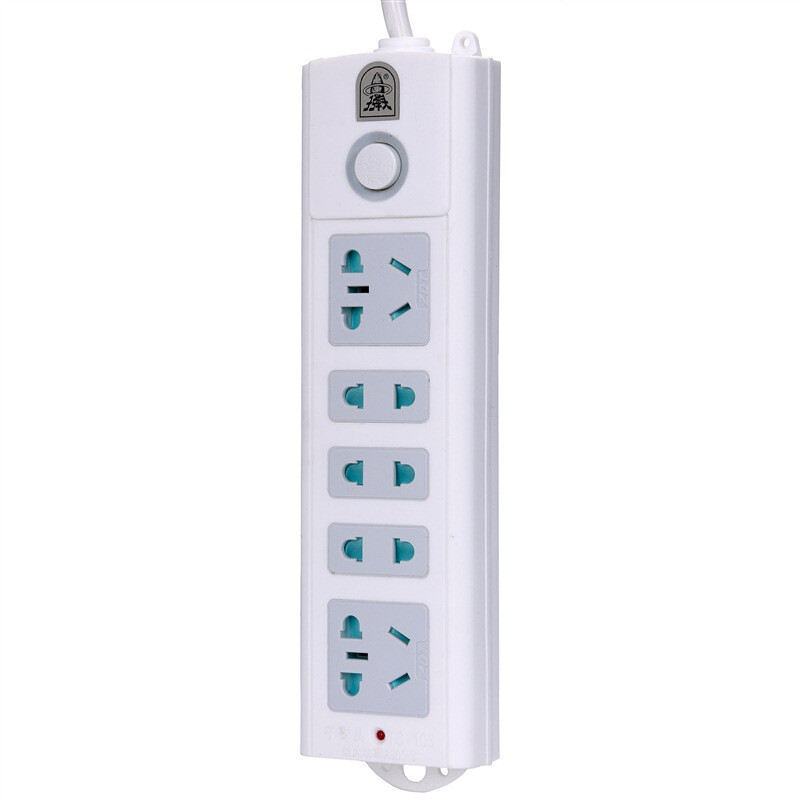 Bullet head ts-105a new national standard 5-bit total length 4.8m main control switch power socket / plug bank / patch panel