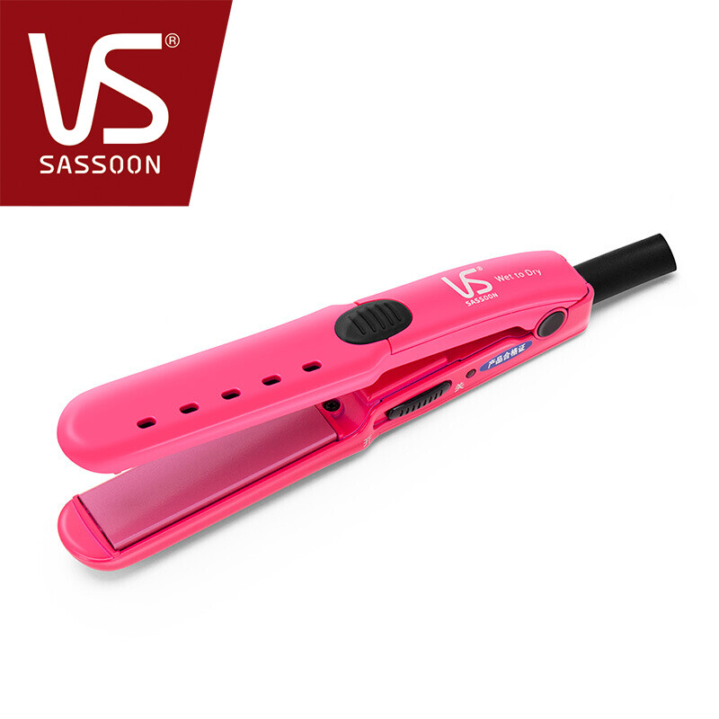 Sassoon (VS) straightener dry and wet straightening clip 19mm ceramic hair care vscs73picn