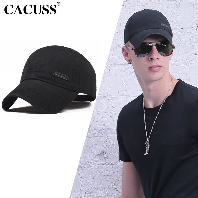 Cacuss b0080 spring and autumn men's outdoor baseball hat black