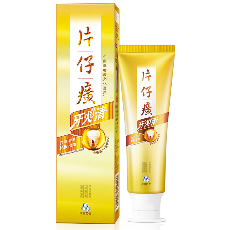 Pianzi Huangya Huoqing toothpaste (Jingjing extract fragrance) 155g