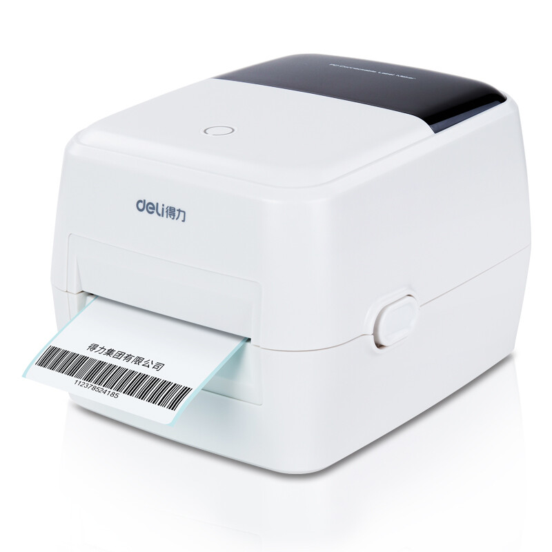 Deli dl-888b thermal self-adhesive printer electronic single bar code label printer