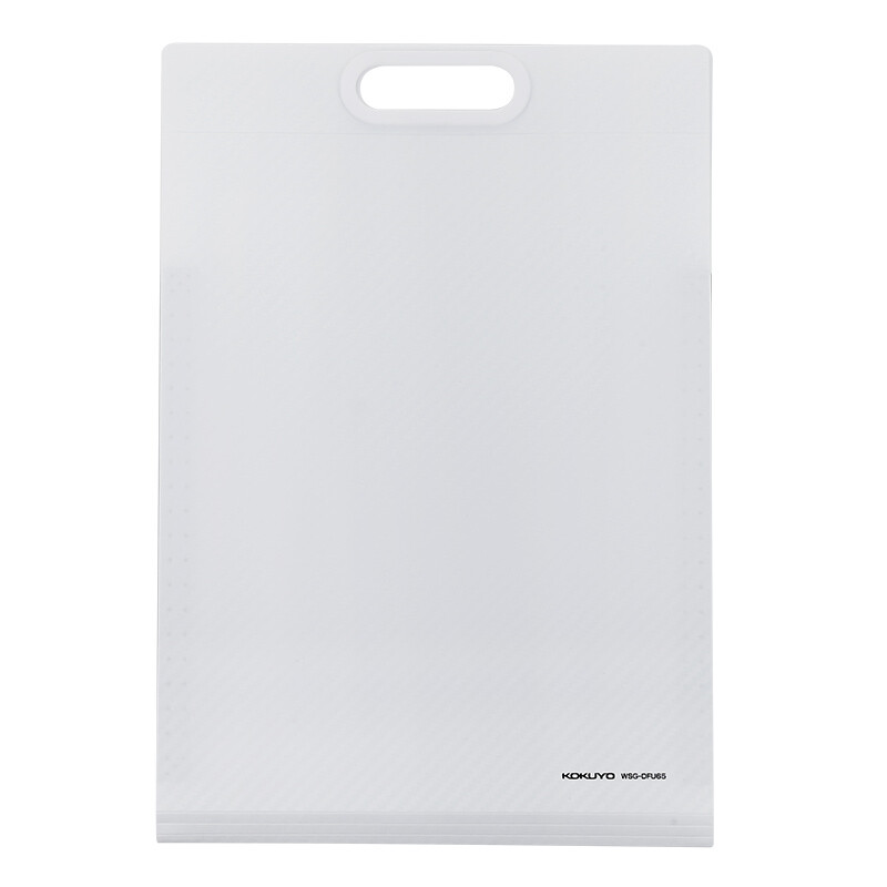Kokuyo urban impression student vertical profile book / storage bag / folder / organ bag wave inner page 5 layers 6 bags white wsg-dfu65w