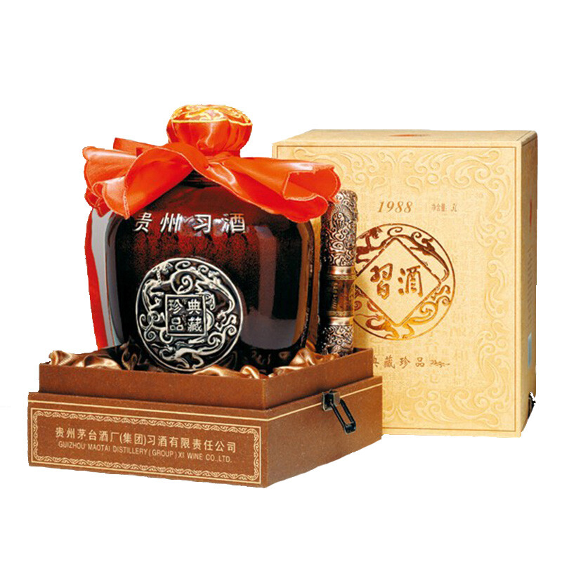 茅台集团 习酒 窖藏1988 典藏珍品 53度 单瓶装白酒3l 口感酱香型
