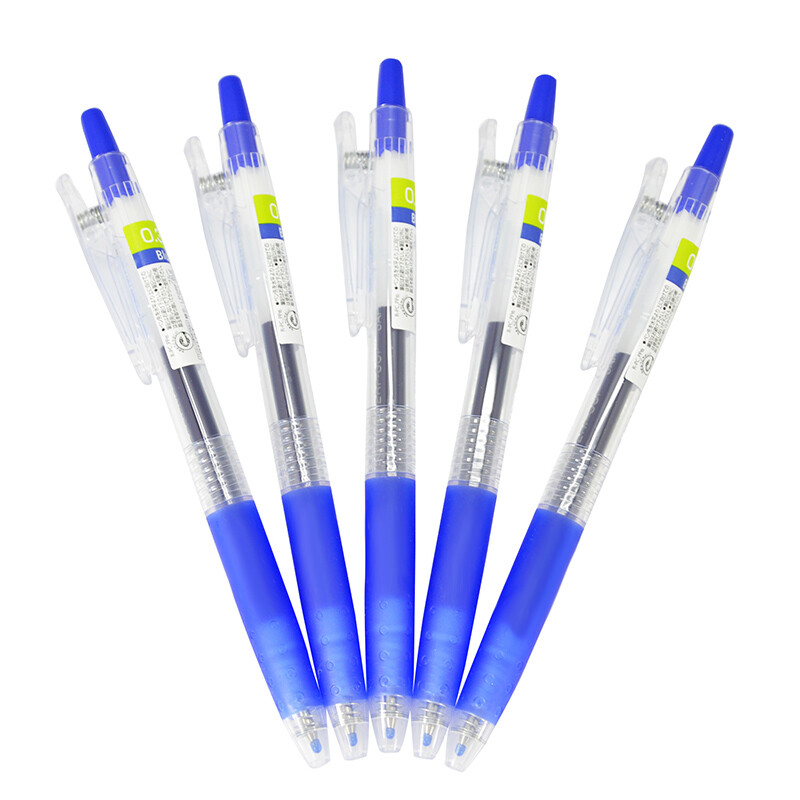 Japan's pilot juice color push neutral pen gel pen hand account pen fruit juice pen blue 0.38mm 5 pieces lju-10uf imported