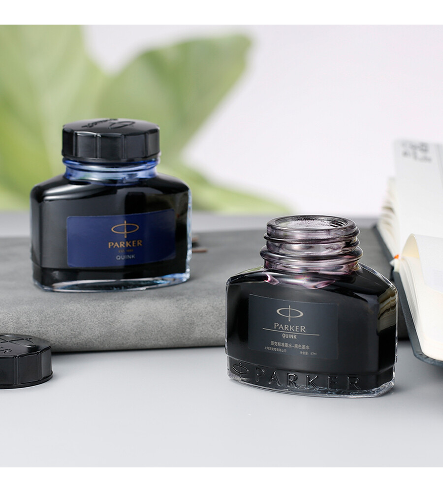 派克parker配件系列钢笔墨水黑色57ml