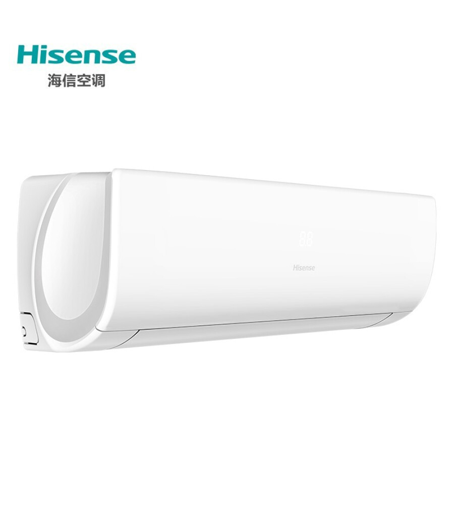 海信(hisense)大1匹 小黑键 新能效 一键息屏节能省电自清洁冷暖空调