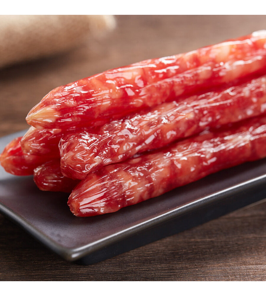 皇上皇中华老字号广式香肠腊肠特产加热即食招牌腊肠7分瘦500g