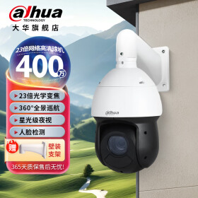 dahua大华摄像头 400万球机DC12V星光夜视室外监控DH-SD4423-D-I