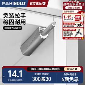 悍高（HIGOLD）反弹器柜门衣橱柜门强磁自门碰珠按压弹簧开门器 标准款-柜门反弹器