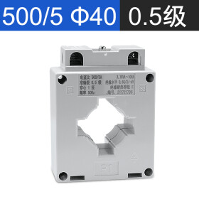 正泰(CHNT)互感器 BH-0.66 30I 40I 50I 60I 电流互感器 穿心匝数1匝 电流比 500/5A φ40 0.5级