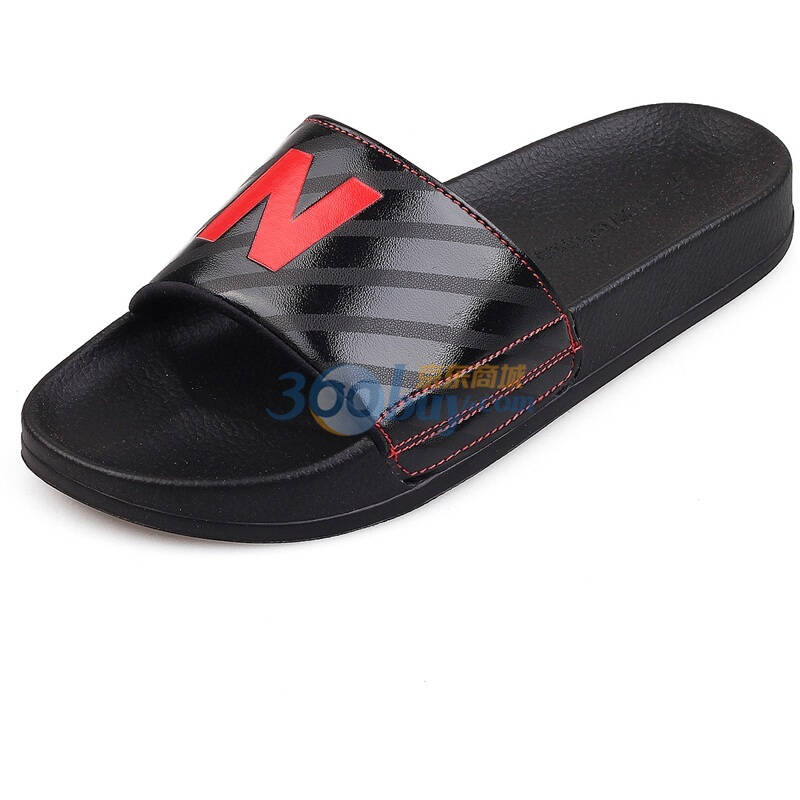 new balance 新百伦拖鞋 男鞋 ss101 黑色 38.