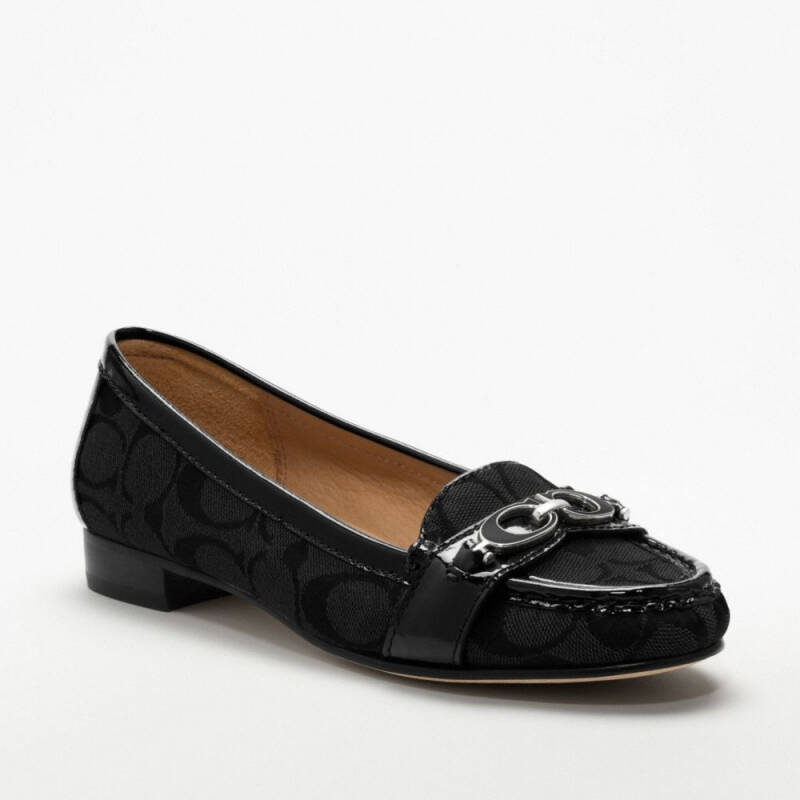 coach 蔻驰 女式休闲皮鞋 black/black q00007308 5.