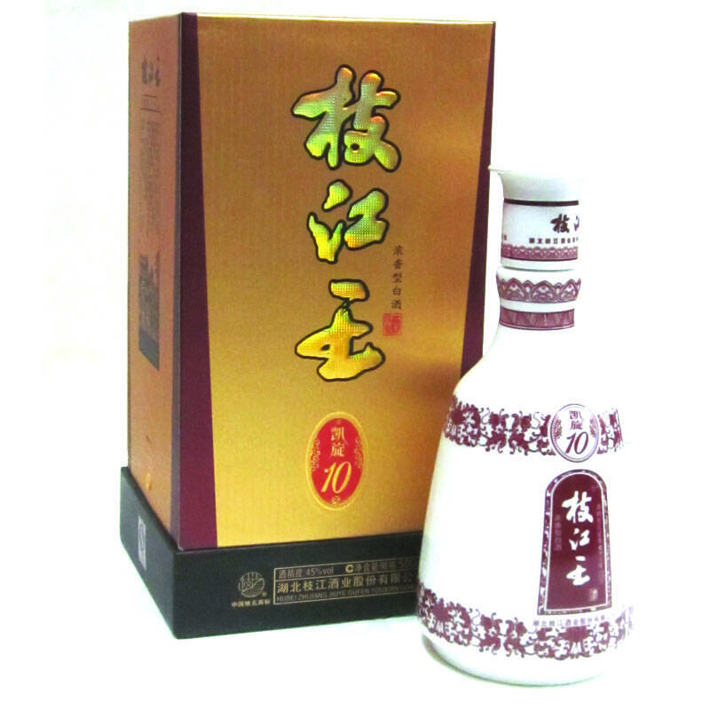 枝江45°10年凯旋枝江王 纯色 整箱装-6瓶