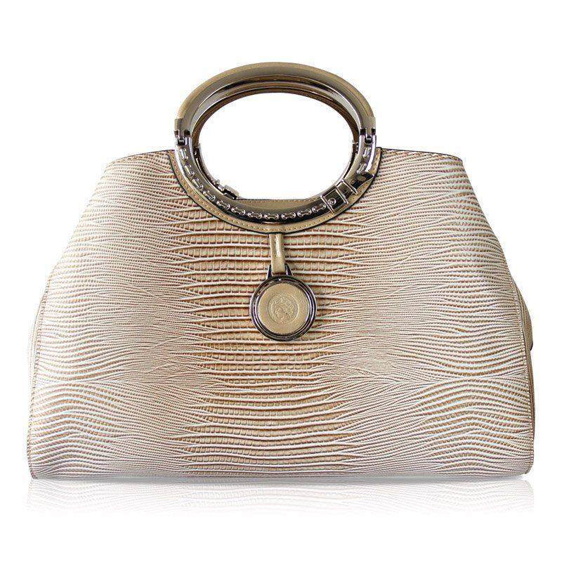 维纳斯venus 新款高贵时尚优雅鳄鱼纹手提包 渐变色单肩斜挎包 个性