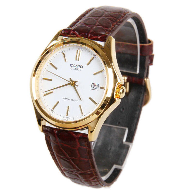 卡西欧 casio 指针系列 石英商务男士手表 mtp-1183q-7a