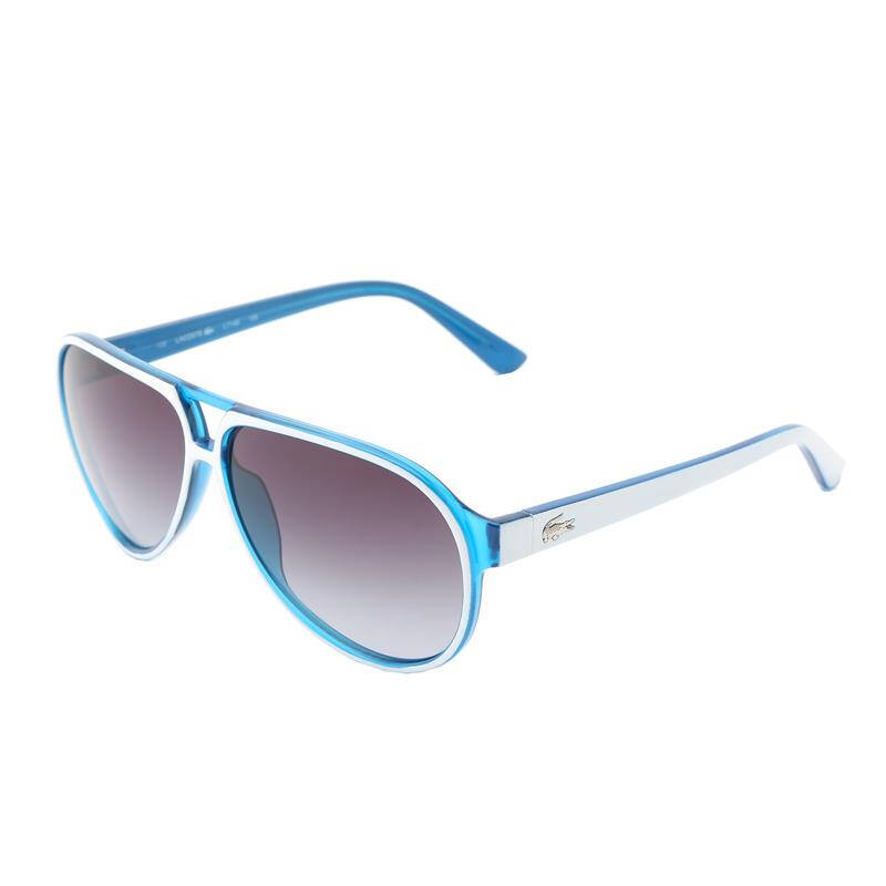 隆恩美国代购专柜鳄鱼lacoste男式21766 white眼镜