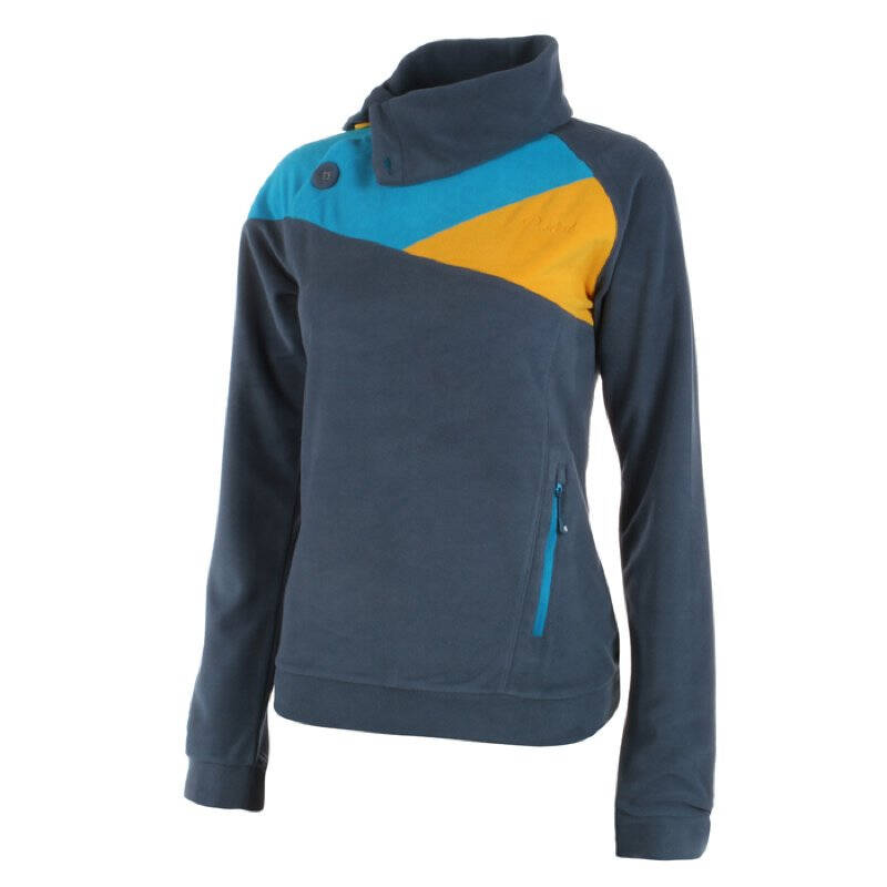 protest 博特斯 2013新款 女士长袖翻领拼色上衣 362132 绿色 s