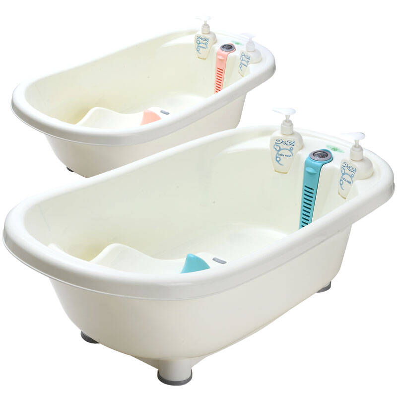 嘟迪(dudi)宝宝浴盆婴儿洗澡盆 特大号 粉色