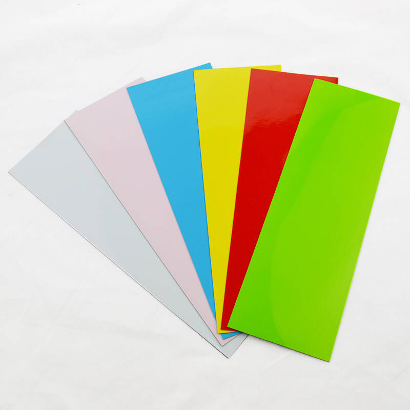 a4软磁片 软白板磁性贴 软磁条 超强磁力 创意diy磁片 草绿色 二分之