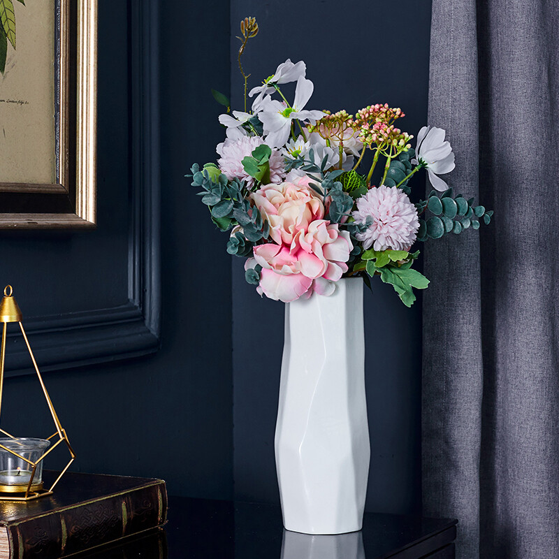 佳佰25cm不规则纹理陶瓷花瓶北欧简约田园艺术现代家居装饰摆设花插 商品详情 佳佰25cm不规则纹理陶瓷花瓶北欧简约田园艺术现代家居装饰摆设花插 商品详情