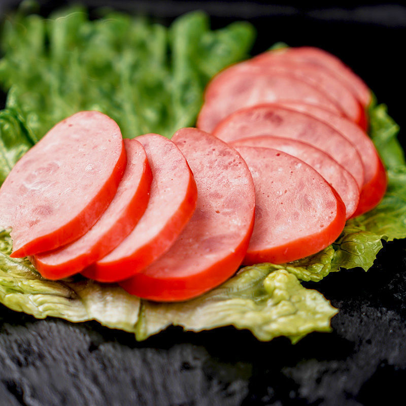上海山林大红肠香肠红培根卤味上海特产拌饭菜熟食下饭菜山林大红肠