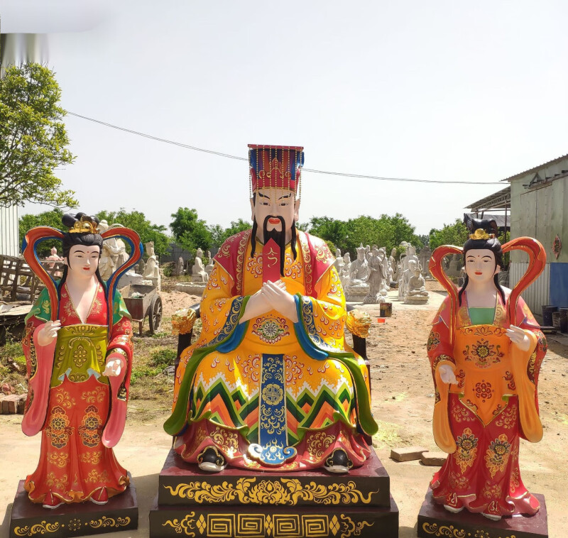 神像泰山府君泰山爺圖片寺廟供奉擺件天齊爺天齊奶奶神像 2米東嶽大帝