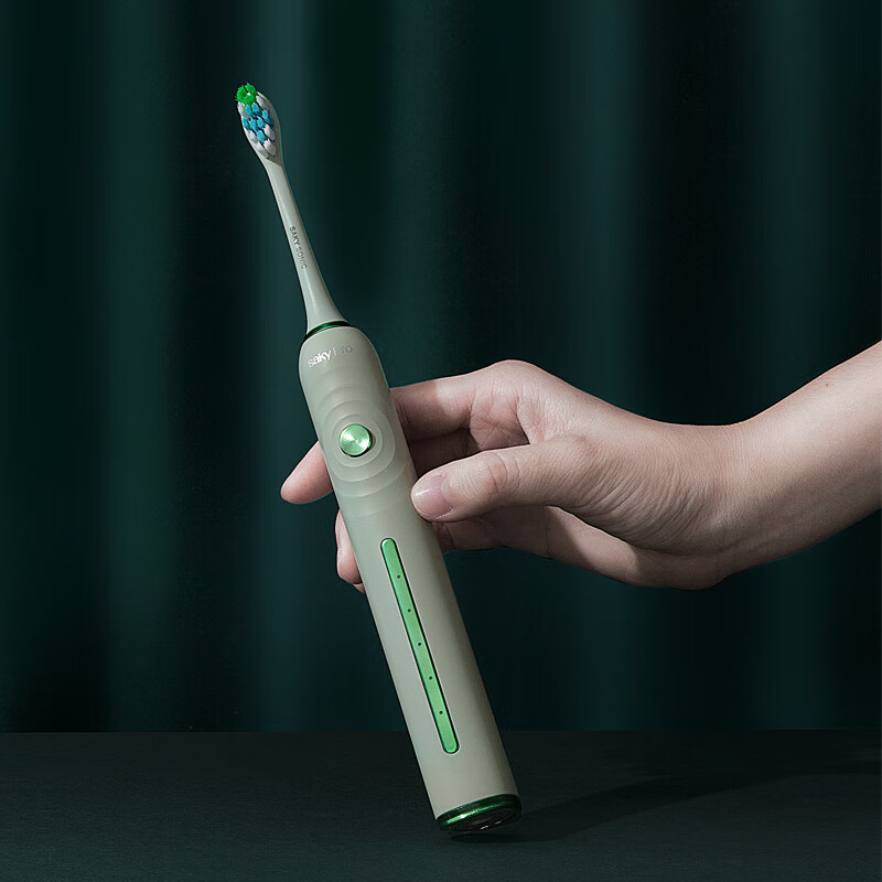 舒客saky电动牙刷成人声波感应充电式震动牙刷