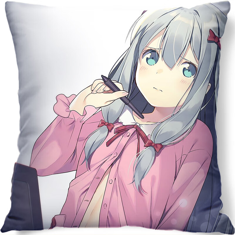 埃罗芒阿老师抱枕 和泉纱雾抱枕埃罗芒阿老师黄漫老师二次元男生动漫