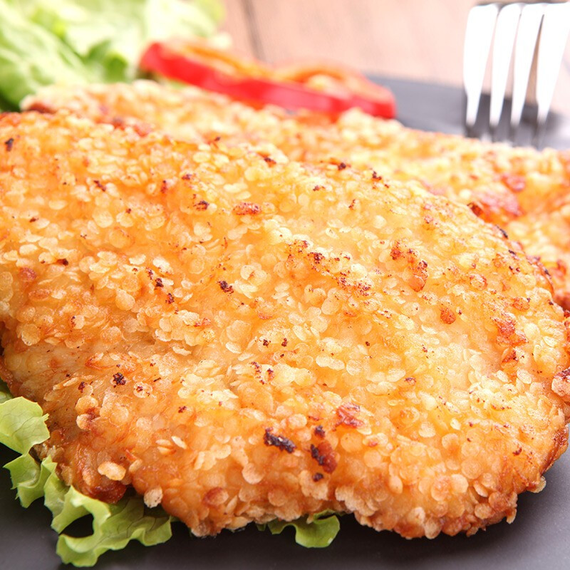 正大食品cp雪花鸡排1kg约10片油炸鸡排鸡块炸鸡排炸鸡扒烧烤油炸食材