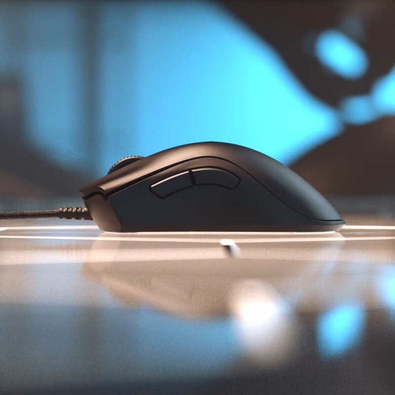 雷蛇(razer)鼠标蝰蛇标准版有线电竞lol游戏机械 黑色 蝰蛇v2迷你版