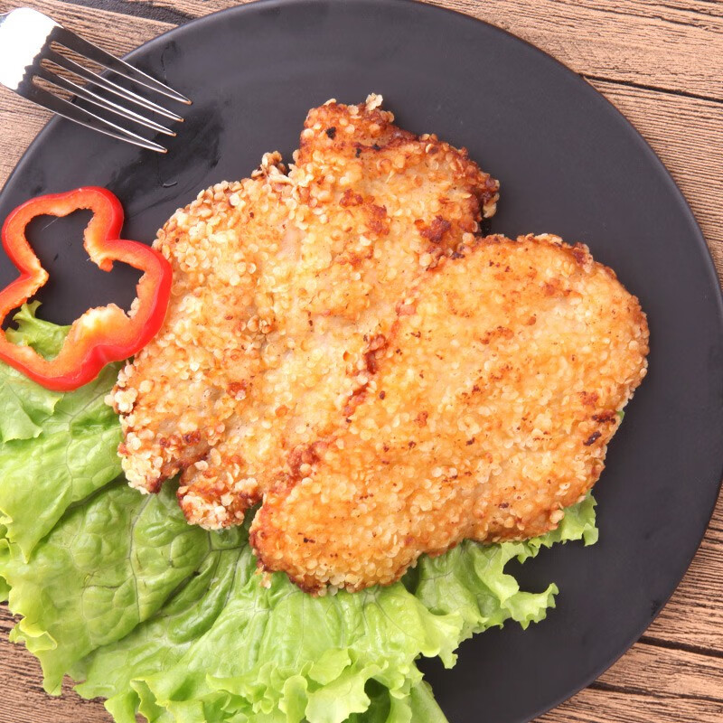 正大食品cp雪花鸡排1kg约10片油炸鸡排鸡块炸鸡排炸鸡扒烧烤油炸食材