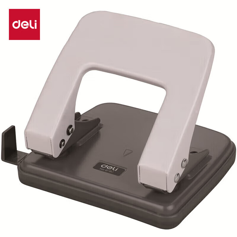 得力（deli）打孔机 中号混色0102
