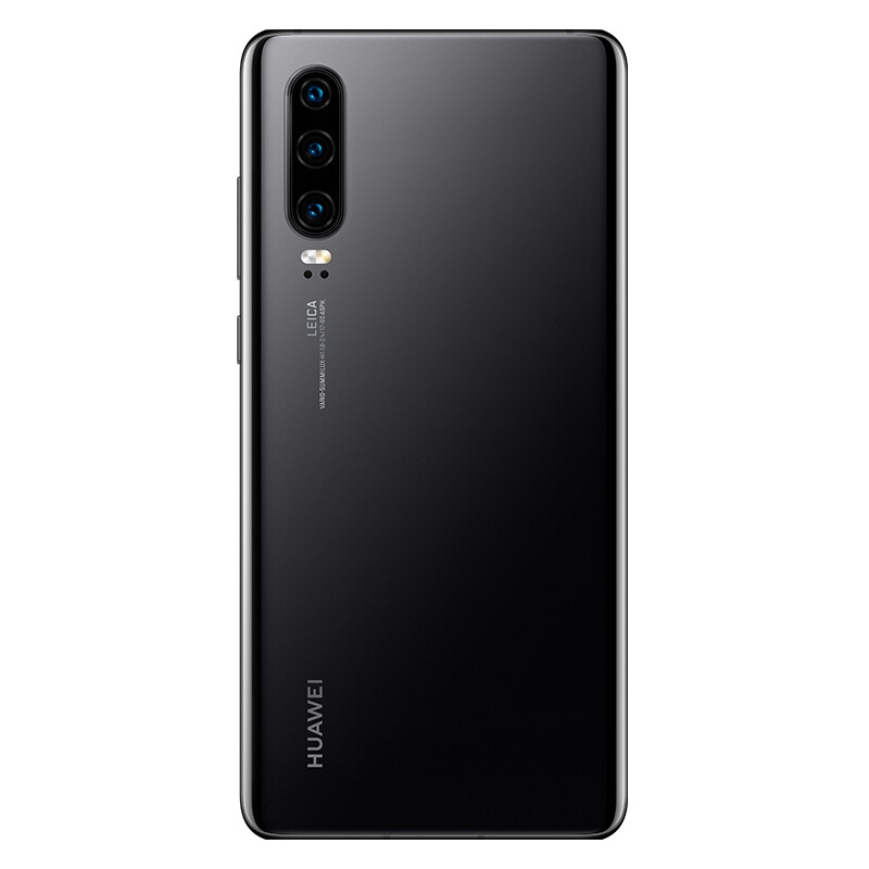 华为 HUAWEI P30 超感光徕卡三摄麒麟980AI智能芯片全面屏屏内指纹版手机8GB+128GB亮黑色全网通双4G手机