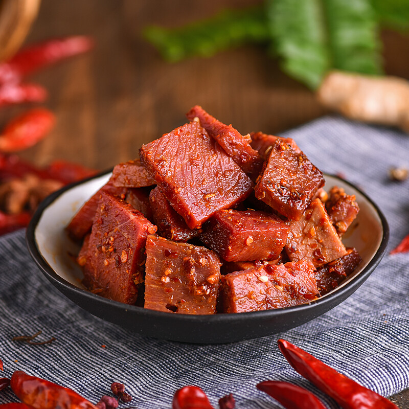 张飞 张灯结彩牛肉干礼盒1208g