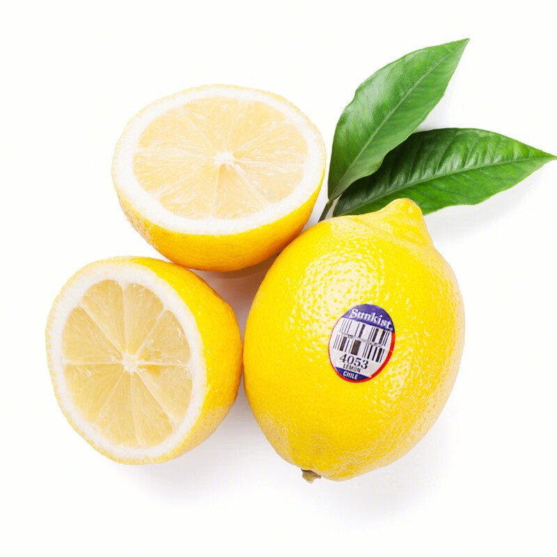 新奇士sunkist 智利柠檬 一级中果 6粒装 单果重约100-130g 生鲜水果