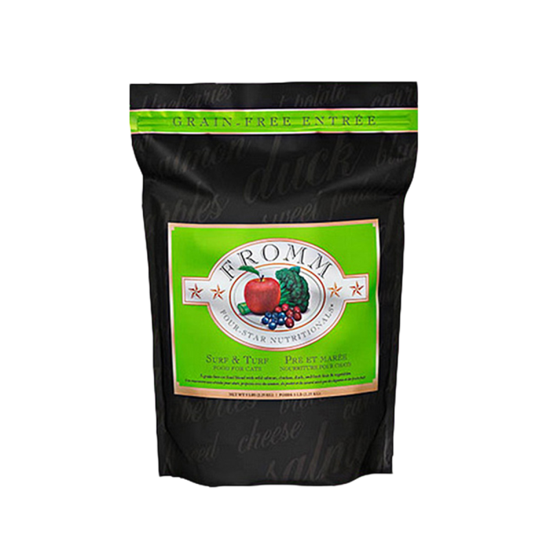 绿色美国进口成幼年通用粮鲑鱼鸭肉蔬菜配方15磅全猫粮绿福摩5磅227kg