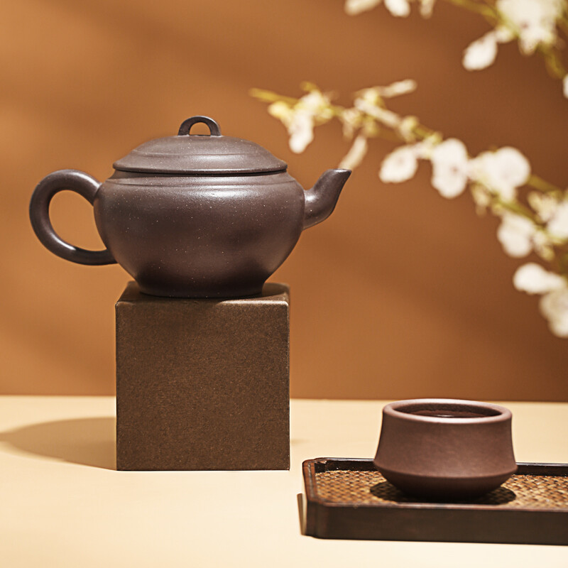 京东京造 宜兴紫砂壶功夫茶壶 满福壶_三门在线商城_卡咪哆