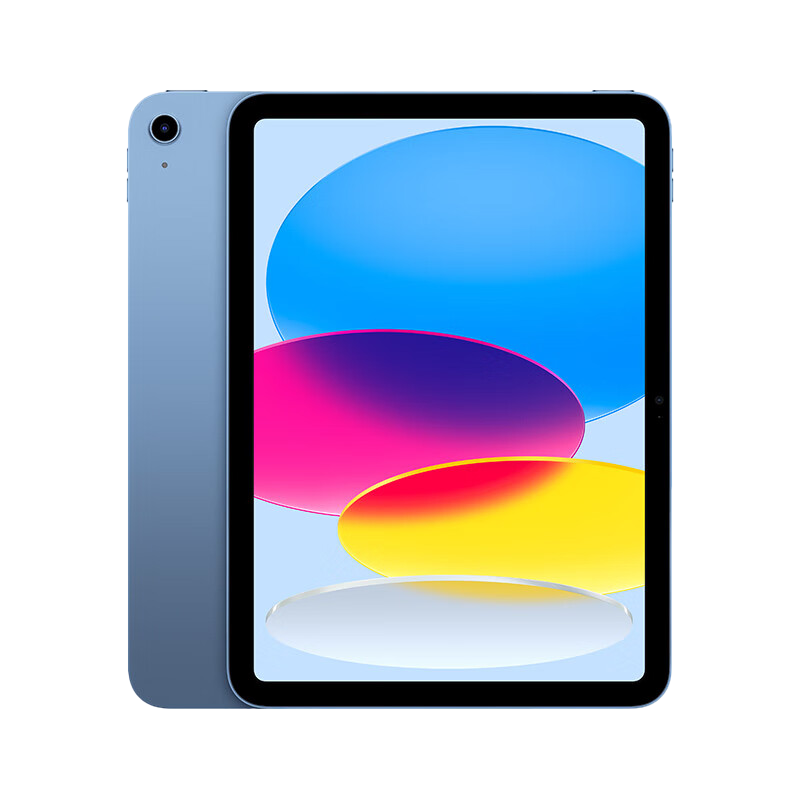Apple iPad 10.9英寸平板电脑 2022年款（64GB WLAN版/A14芯片/1200万像素/iPadOS MPQ13CH/A）蓝色*企业专享