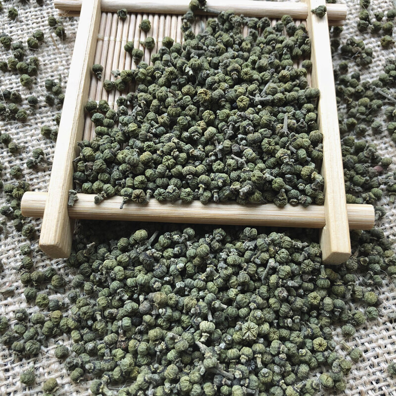 吴茱萸中花新货无硫茶辣子臭辣子500克江西中花【图片 价格 品牌 报价