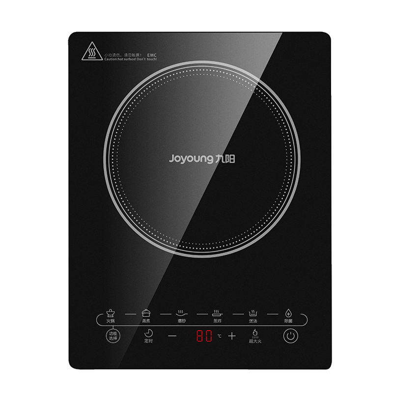 九阳(joyoung)电磁炉 家用火锅炉 大功率 一键爆炒2200w 九档火力