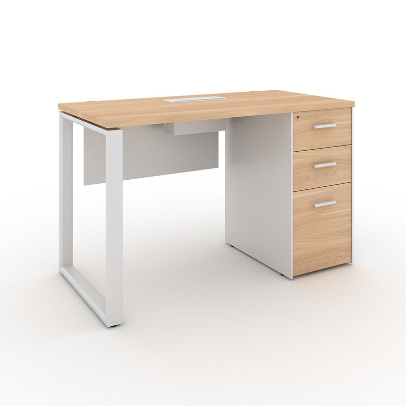 圣奥(sunon)灵致办公桌电脑桌现代简约工位屏风工作位1.4米单人位主桌