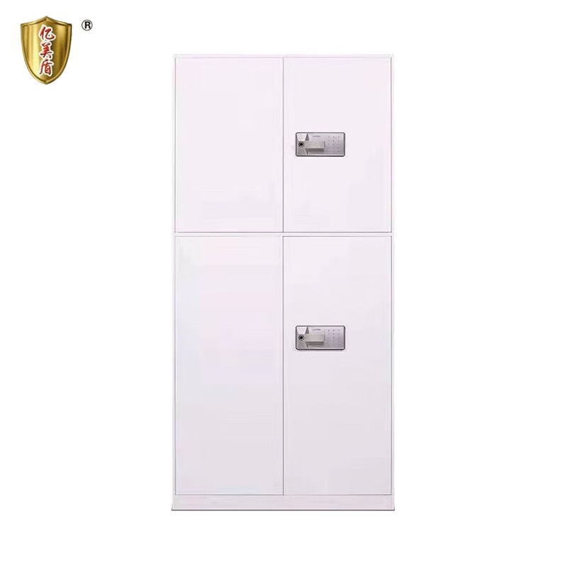 亿美盾 YMD-611ZBZW 窄边整体双节保密柜 指纹密码锁