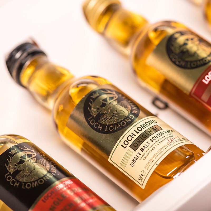 LOCH LOMOND 罗曼湖 苏格兰单一麦芽威士忌 小酒版 50ml ￥26包邮 多款可选
