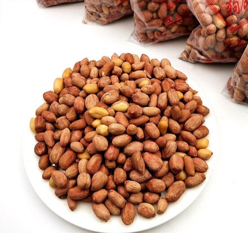 天津特产200g5袋狗屁果仁五香熟花生米老味正宗200g5袋