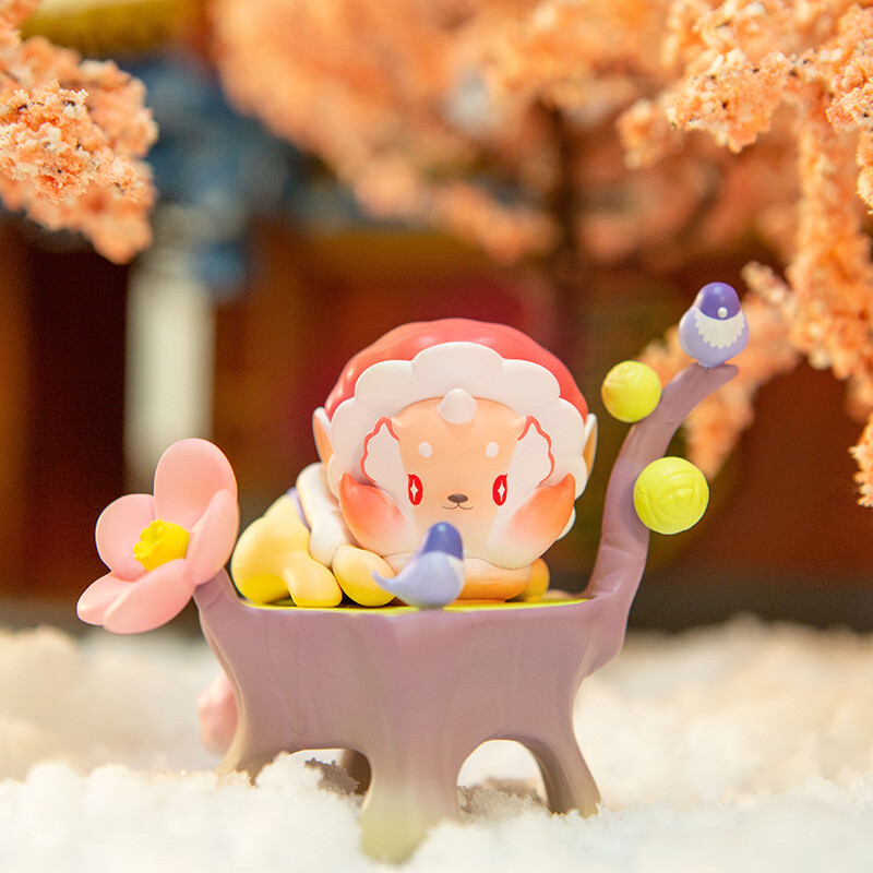 故宫文化 故宫狻猊吉祥送福系列盲盒潮玩手办摆件 纪念日生日礼物  小