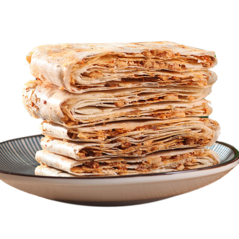 山东特产曲阜香酥煎饼正宗农家手工夹馅煎饼零食 糖酥味(甜)2斤【图片