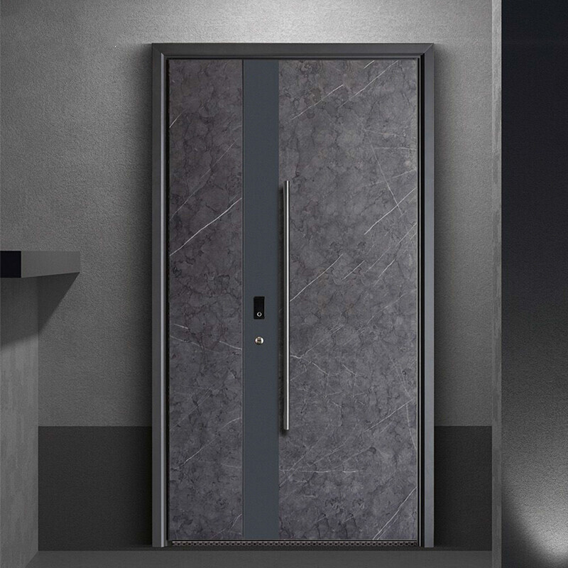 防暴装甲门实心轻奢入户门甲级防盗门家用智能锁进户门别墅门2050960