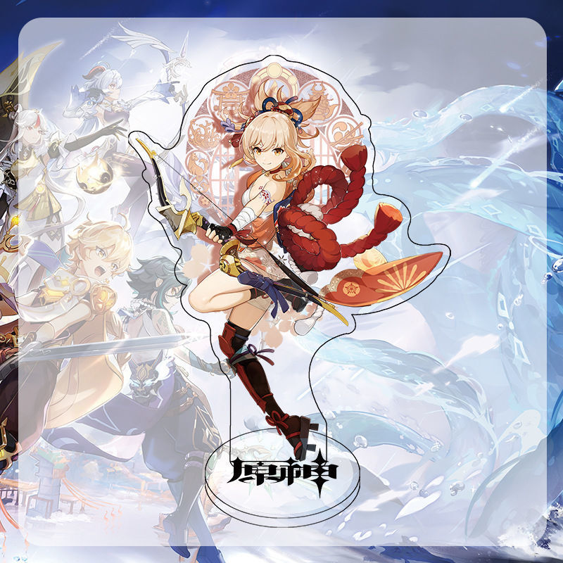 原神周边立牌游戏动漫宵宫枫原万叶八重神子神里绫华刻晴甘雨雷电将军