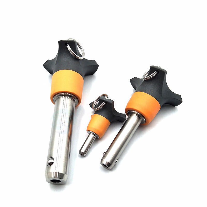 blp6 8 10球头锁紧销顶出按钮式快锁插销定位快卸销钢珠安全拔销 blp8