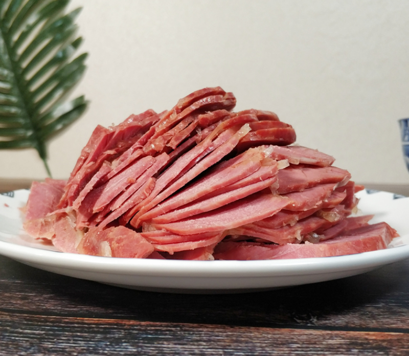 陕西特产关中驴肉五香香辣盒装熟食真空包装五香